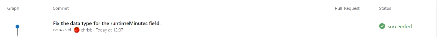 Azure Devops commit status of Qlik Sense build alter-text